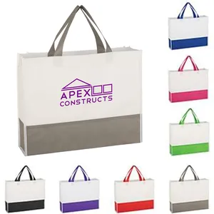 Reusable and Practical Non-woven Prism Tote Bag