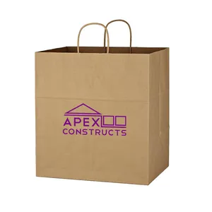 14" x 15" Kraft Paper Bag