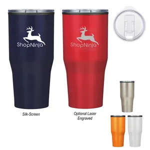 30 Oz. Rossmoor Stainless Steel Tumbler