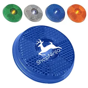 Round Blinking Light With Back Clip
