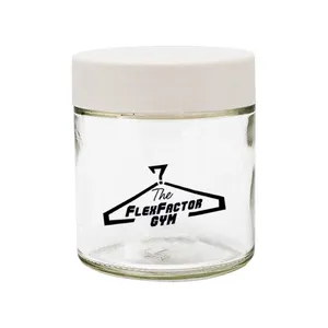 3 oz Clear Glass Jar