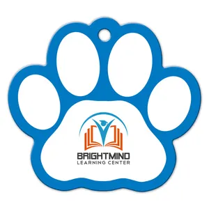 Paw Print Luggage Tag