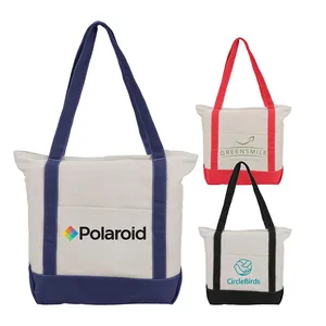 Zephyr - Cotton Canvas Boat Tote Bag