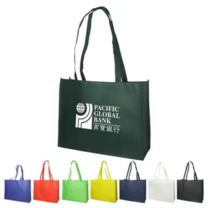 Non-Woven (16 inch W x 12 inch H x 6 inch D) Shopping Tote Bags