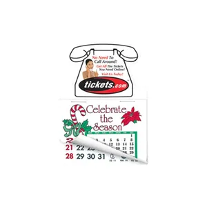 Telephone Shape Calendar Pad Sticker with Tear Away Calendar