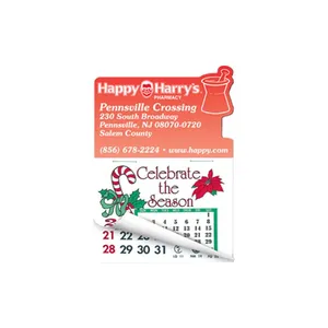 Mortar & Pestle Calendar Pad Sticker with Tear Away Calendar