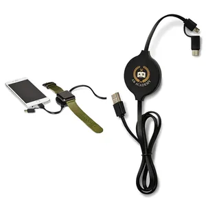 Dual Wireless and Cable Charging Piece