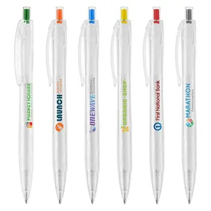 Aqua Clear - Eco Recycled PET Plastic Pen