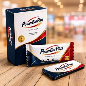 Power Bar Plus - 5000mAh Power Bank with Branded Wrapper in 10 Pack Packaging