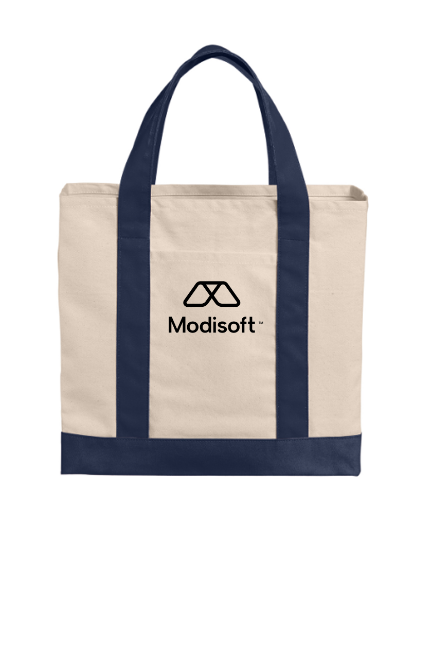 Canvas Two-Tone Tote