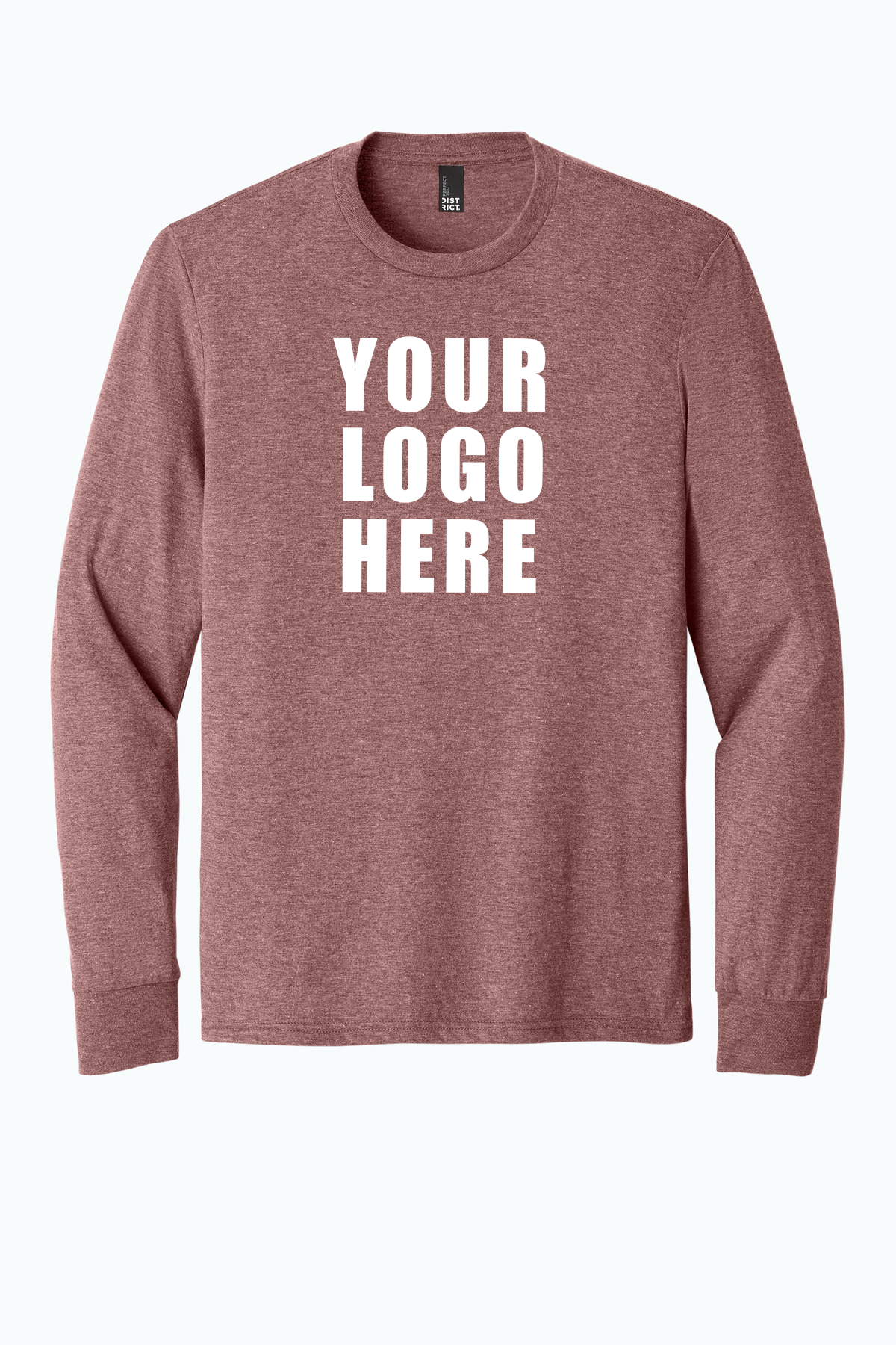 District Perfect Tri Long Sleeve Tee . DM132