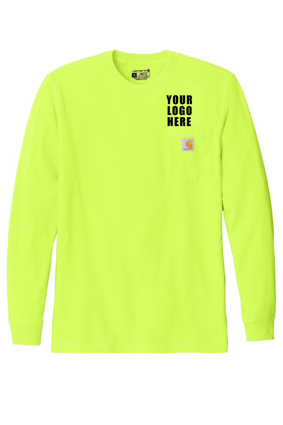 Carhartt Workwear Pocket Long Sleeve T-Shirt. CTK126