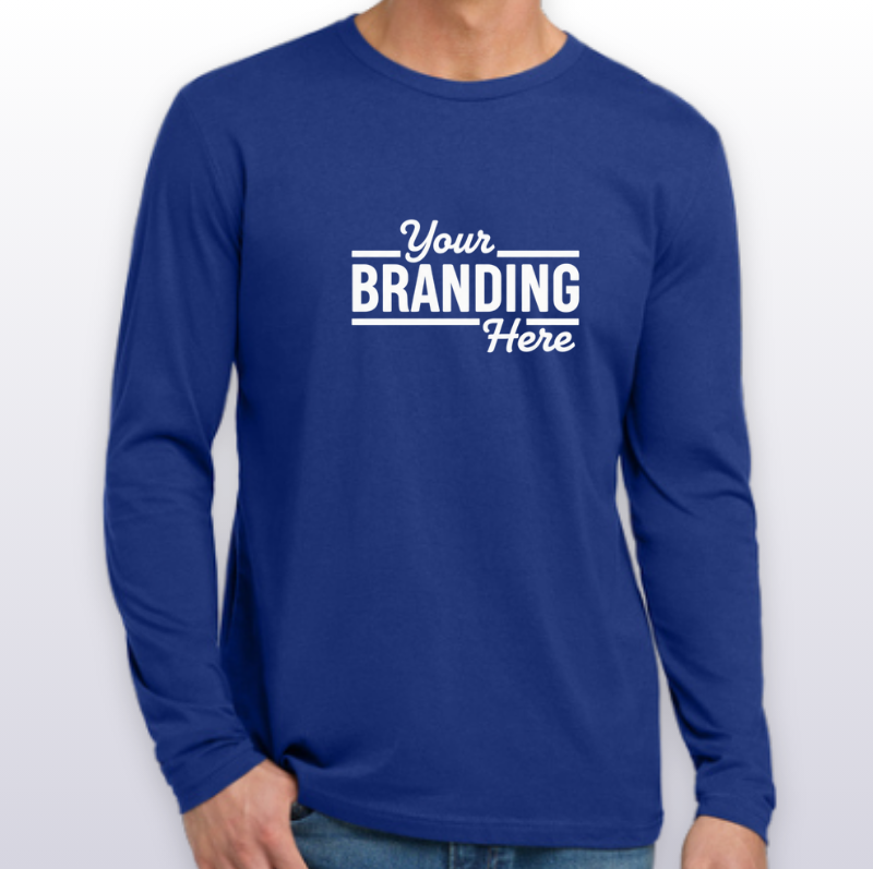 Next Level Apparel Cotton Long Sleeve Tee. NL3601