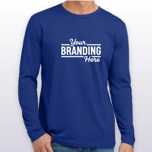 Next Level Apparel Cotton Long Sleeve Tee. NL3601