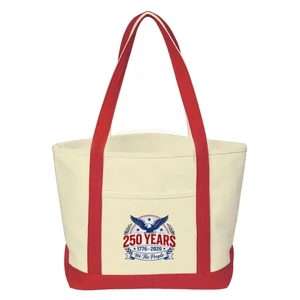 Medium Starboard 24 Oz. Recycled Cotton Canvas Tote Bag