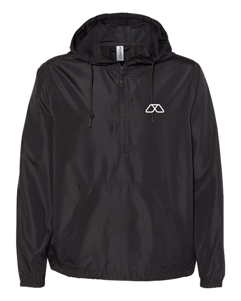 Unisex Quart-Zip Windbreaker Jacket