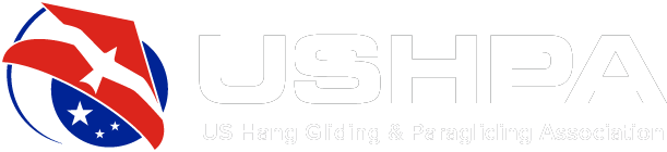 USHPA - The United States Hang Gliding And Paragliding Association logo