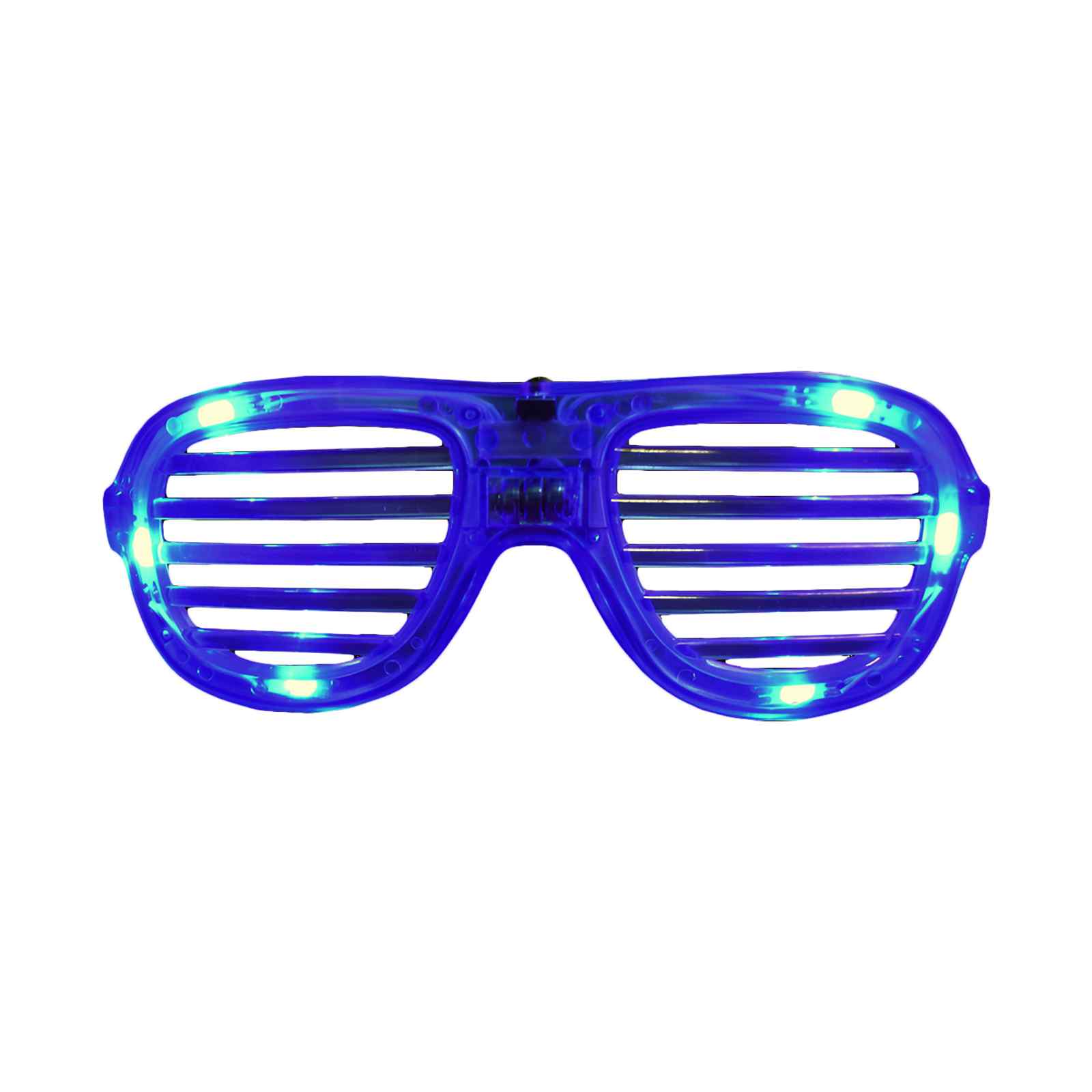 Light-Up LED Slotted Glasses