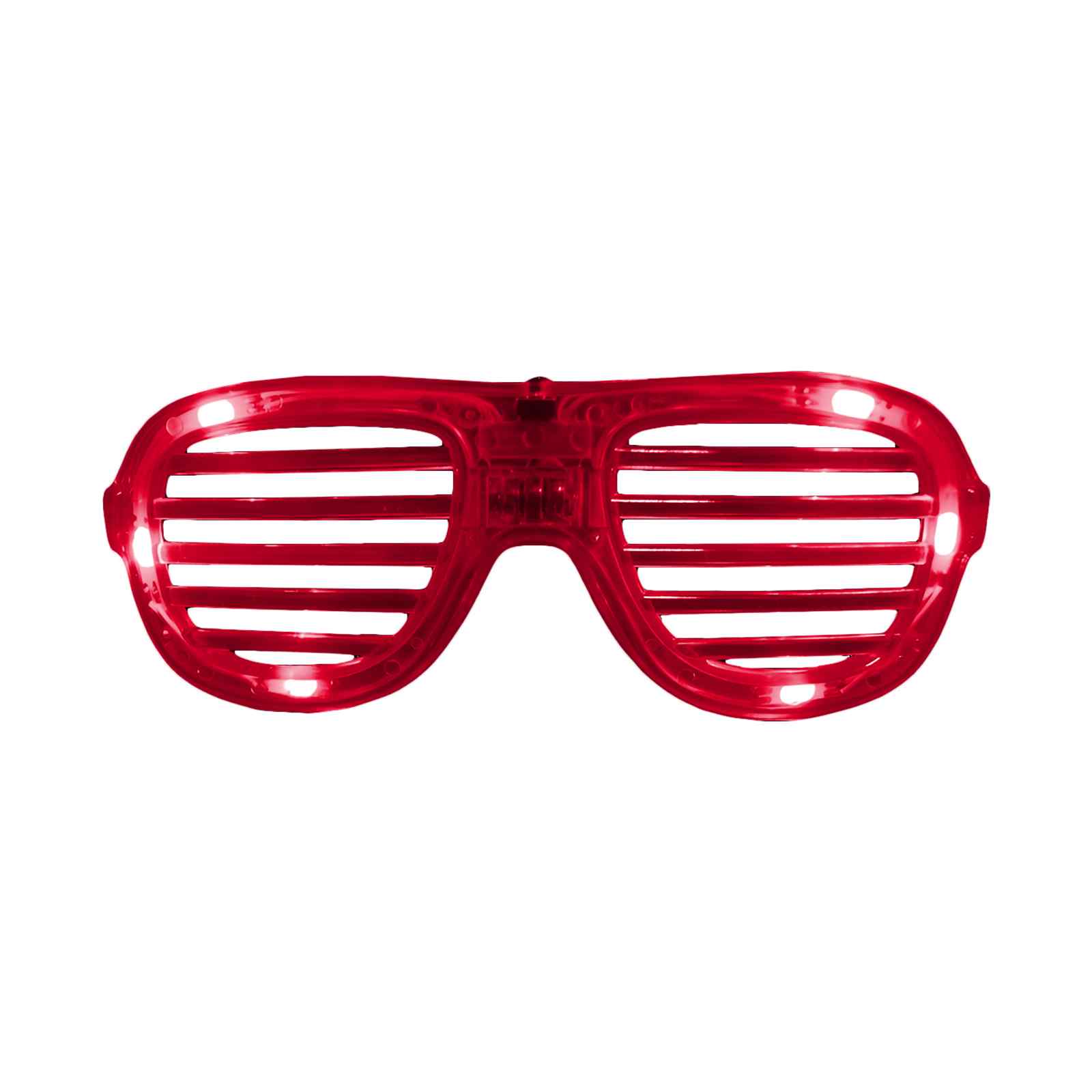 Light-Up LED Slotted Glasses view 4