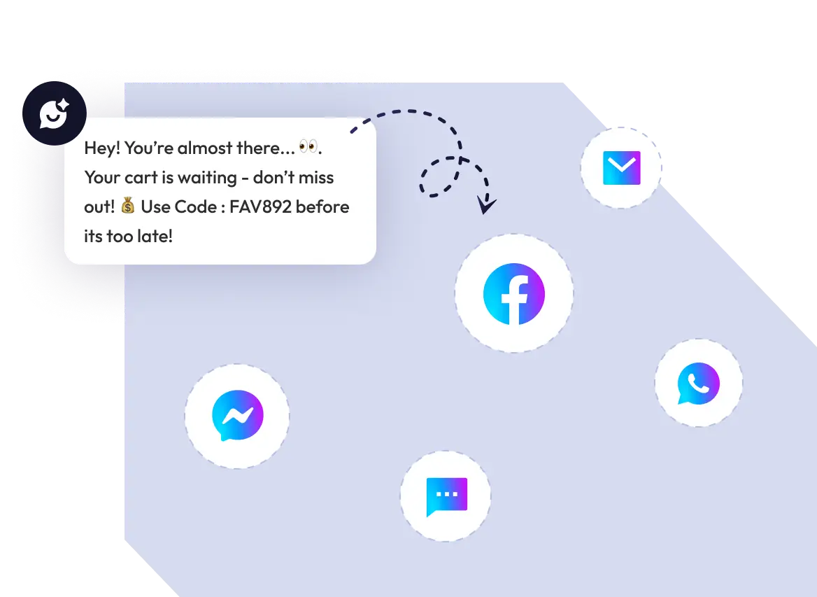 Chat across web