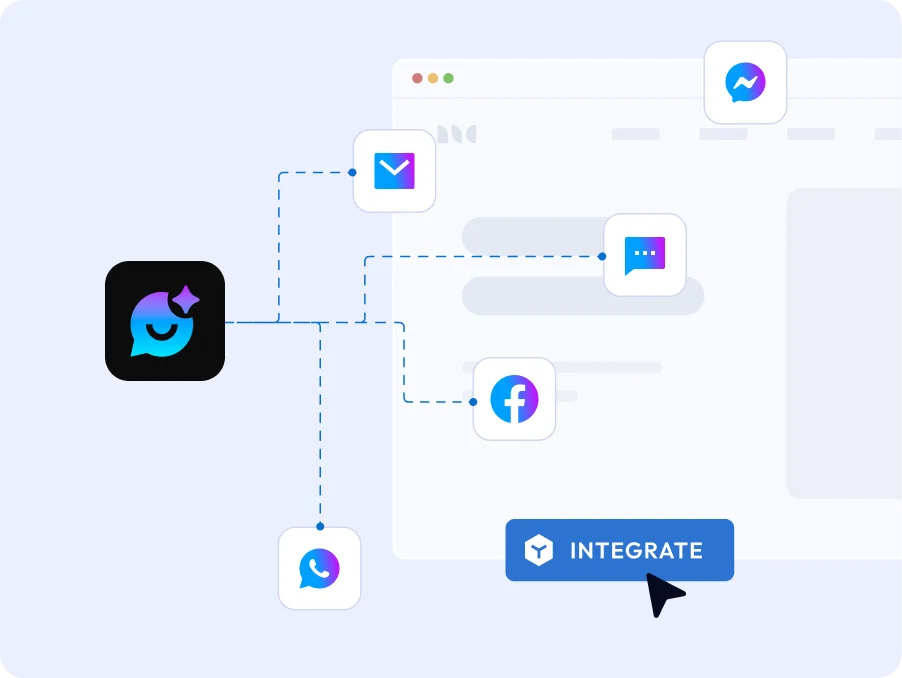 Easily connect chatFLO