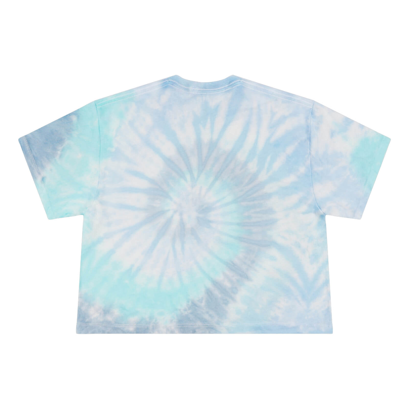 Women's Tie-Dye Crop Tee Back