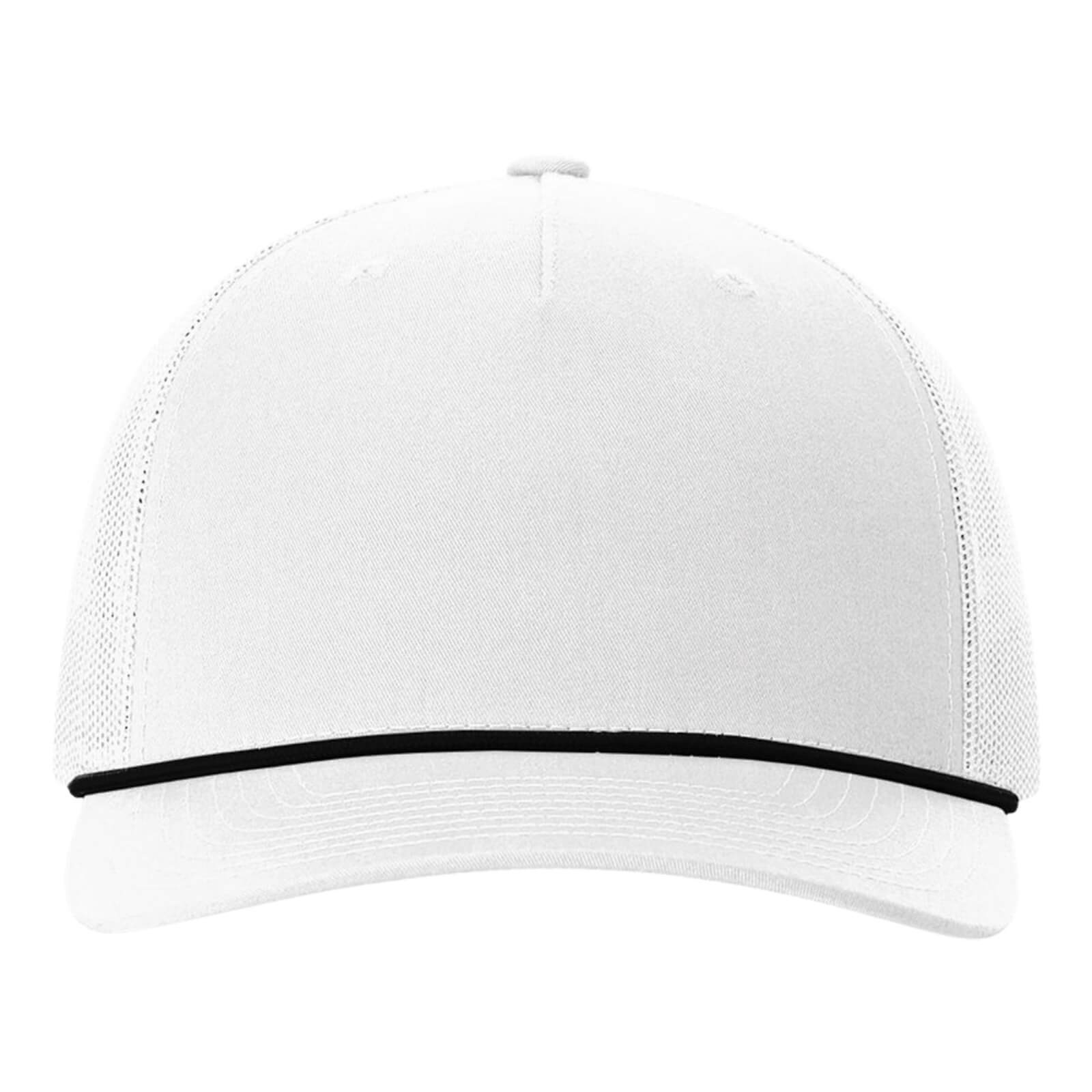 Five-Panel Trucker with Rope Cap Front