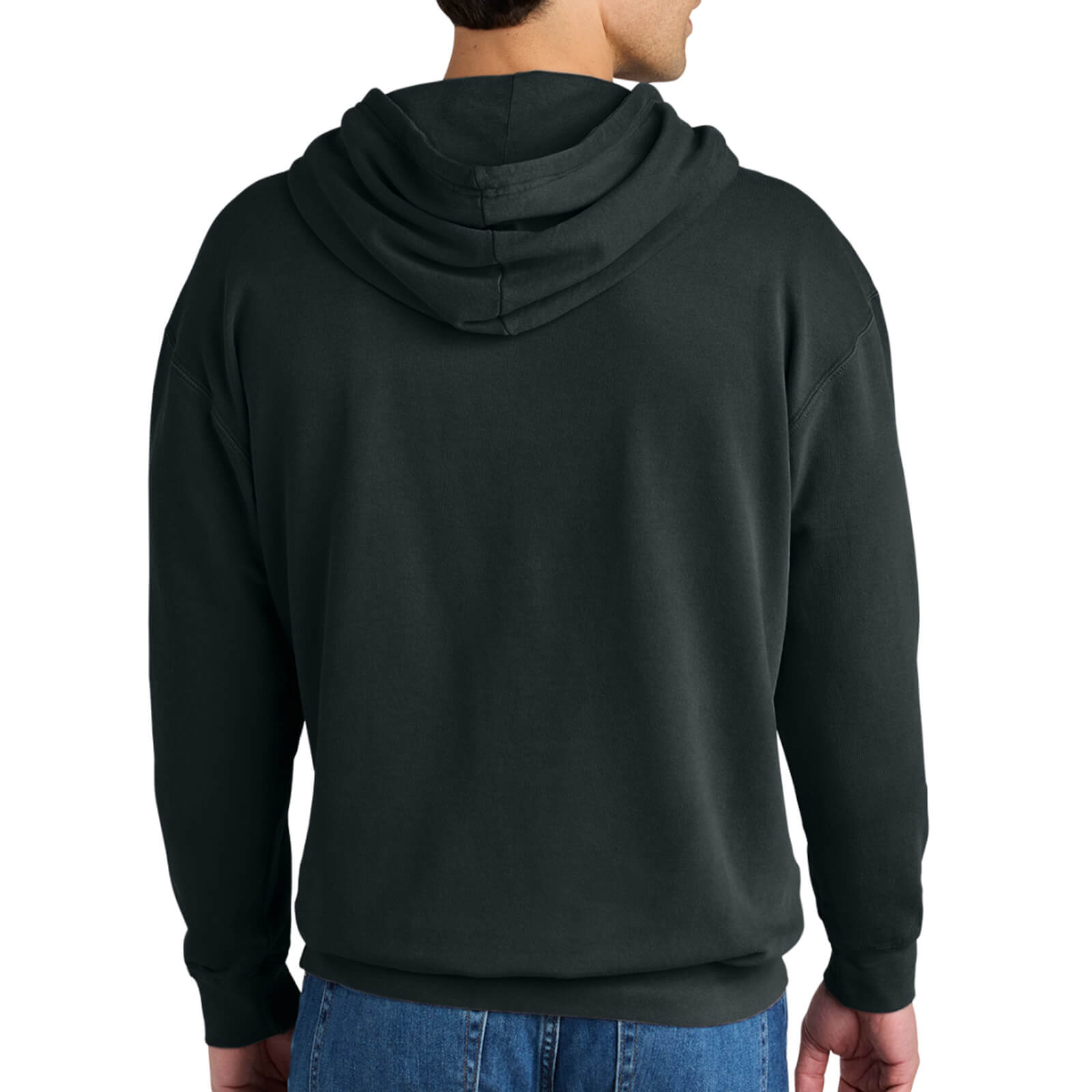Unisex Lightweight Hooded Sweatshirt Back