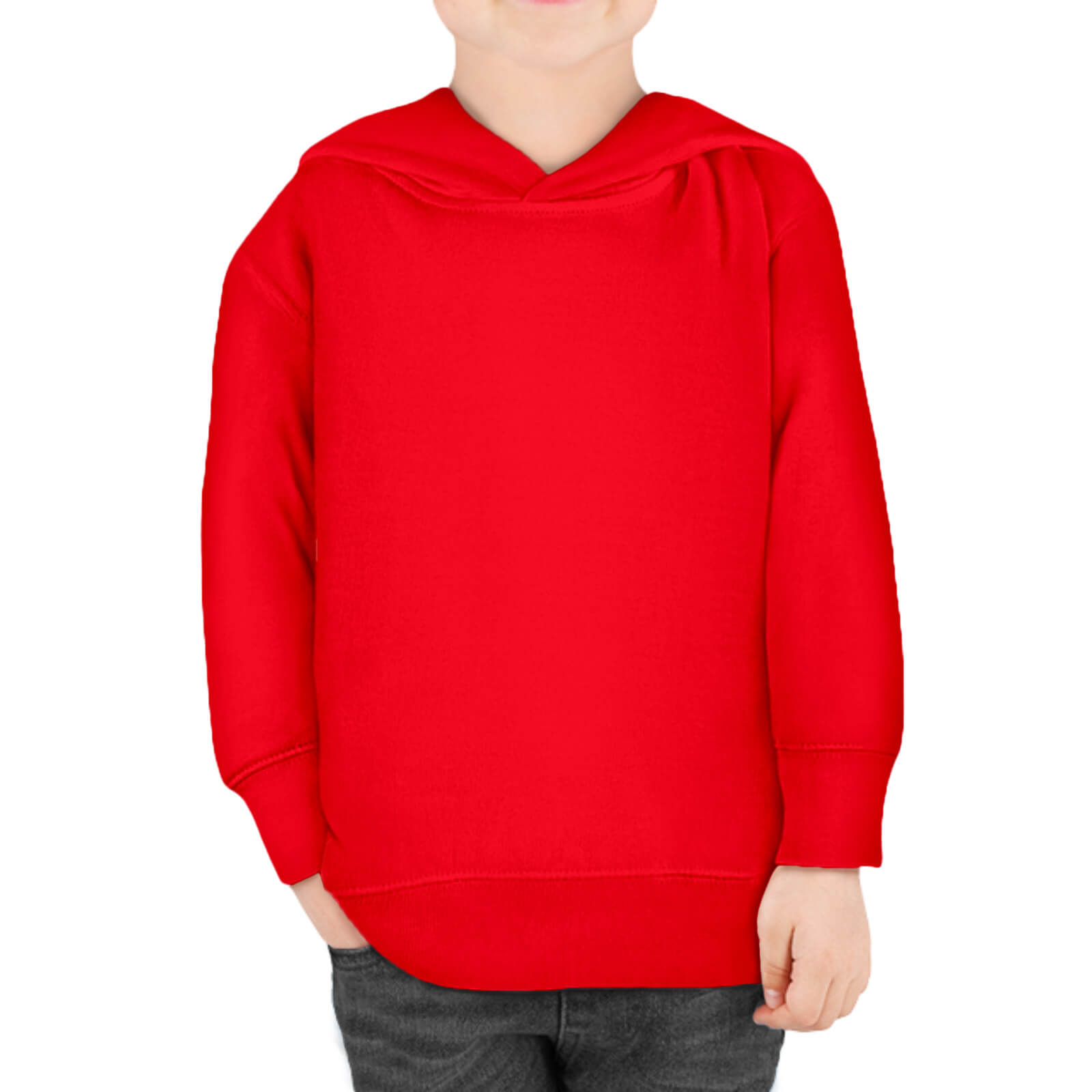 Toddler Pullover Fleece Hoodie Front