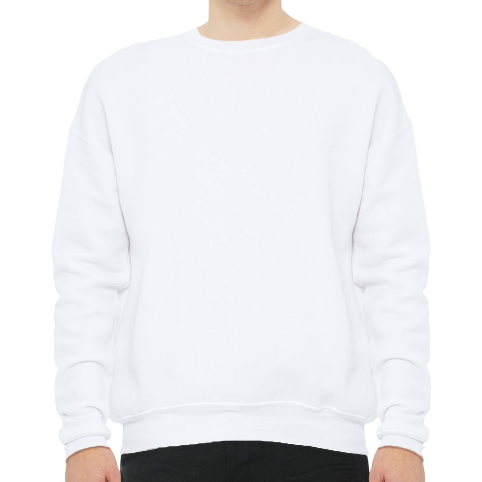 Unisex Drop Shoulder Sweatshirt Front