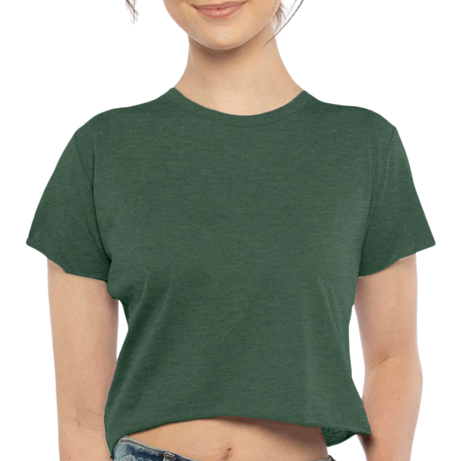 Women's Festival Crop Top Front