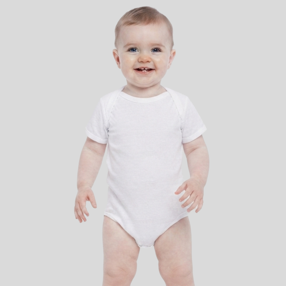 Infant Fine Jersey Bodysuit Front