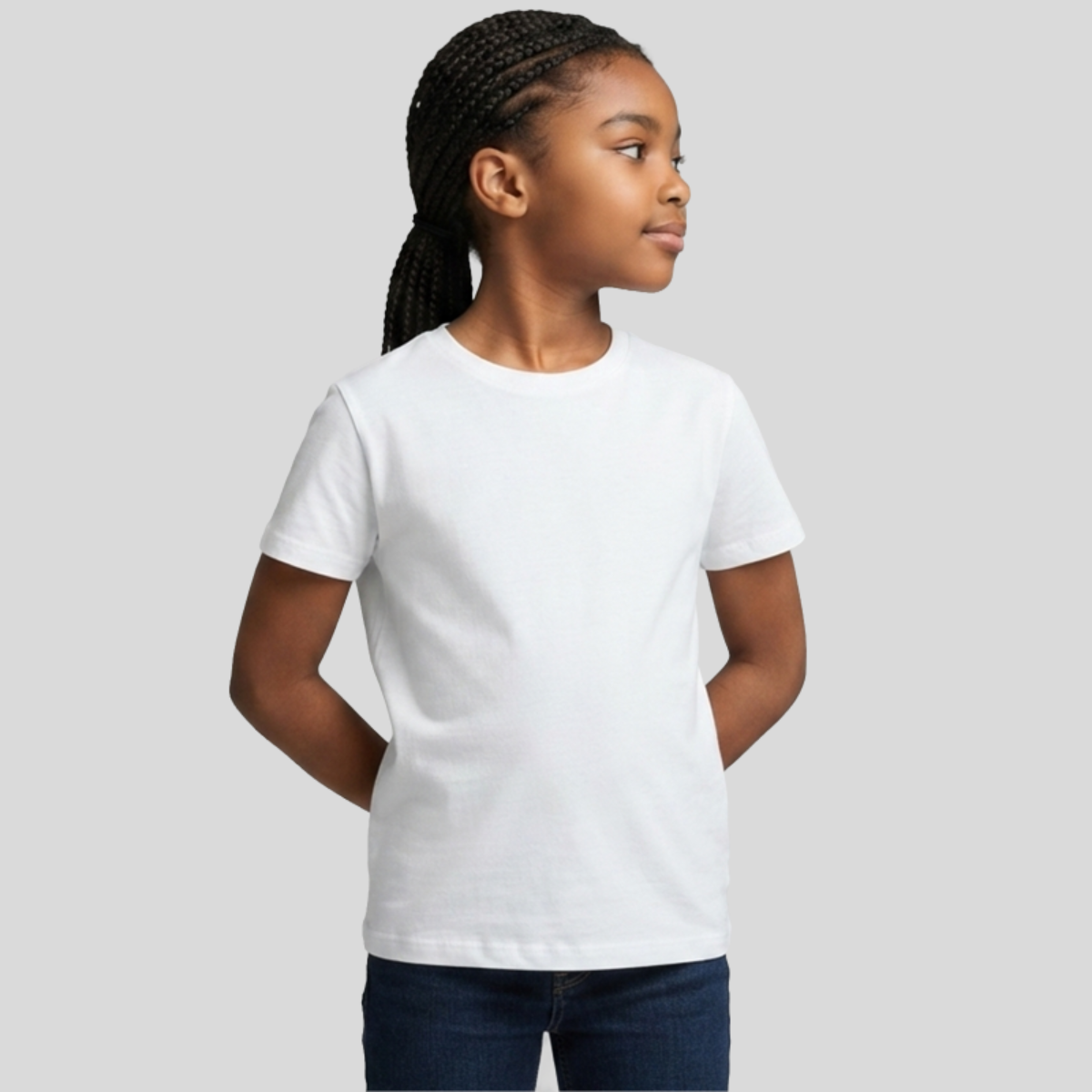 Kids Fine Jersey Tee Front