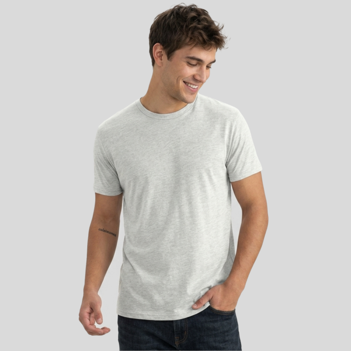 Unisex Tri-Blend Crew Tee Front
