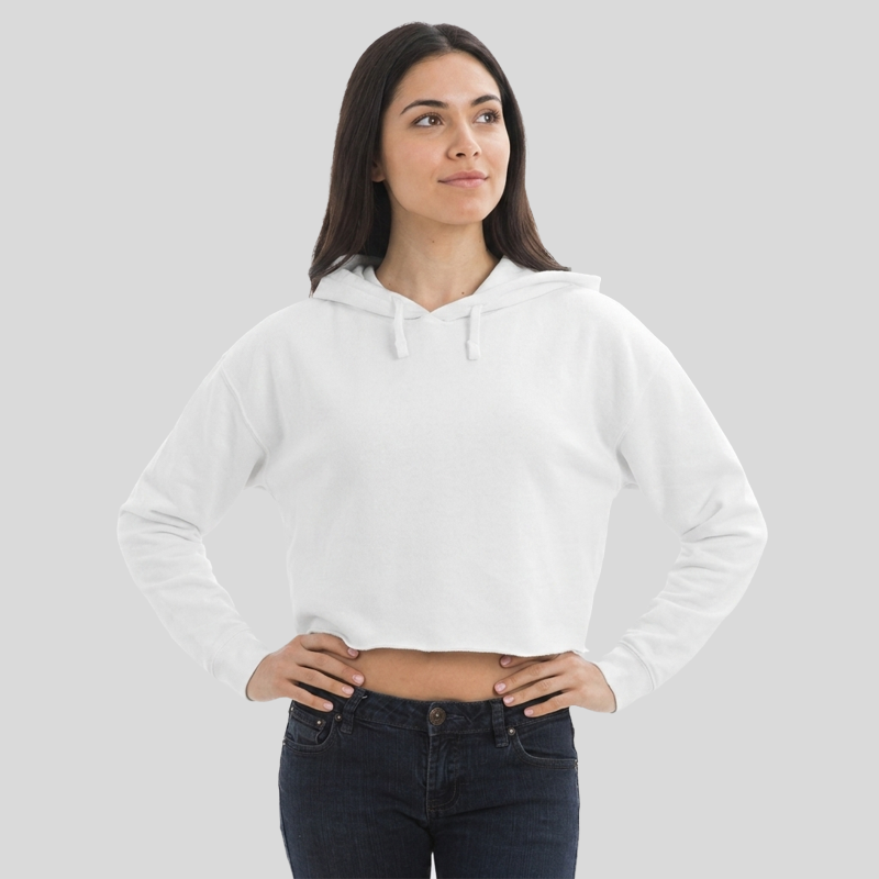 Crop Hoodie Front