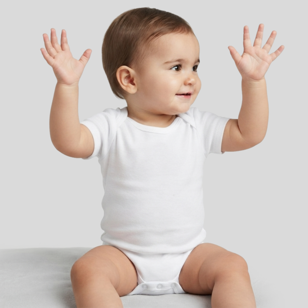 Baby Short Sleeve Onesie® Front