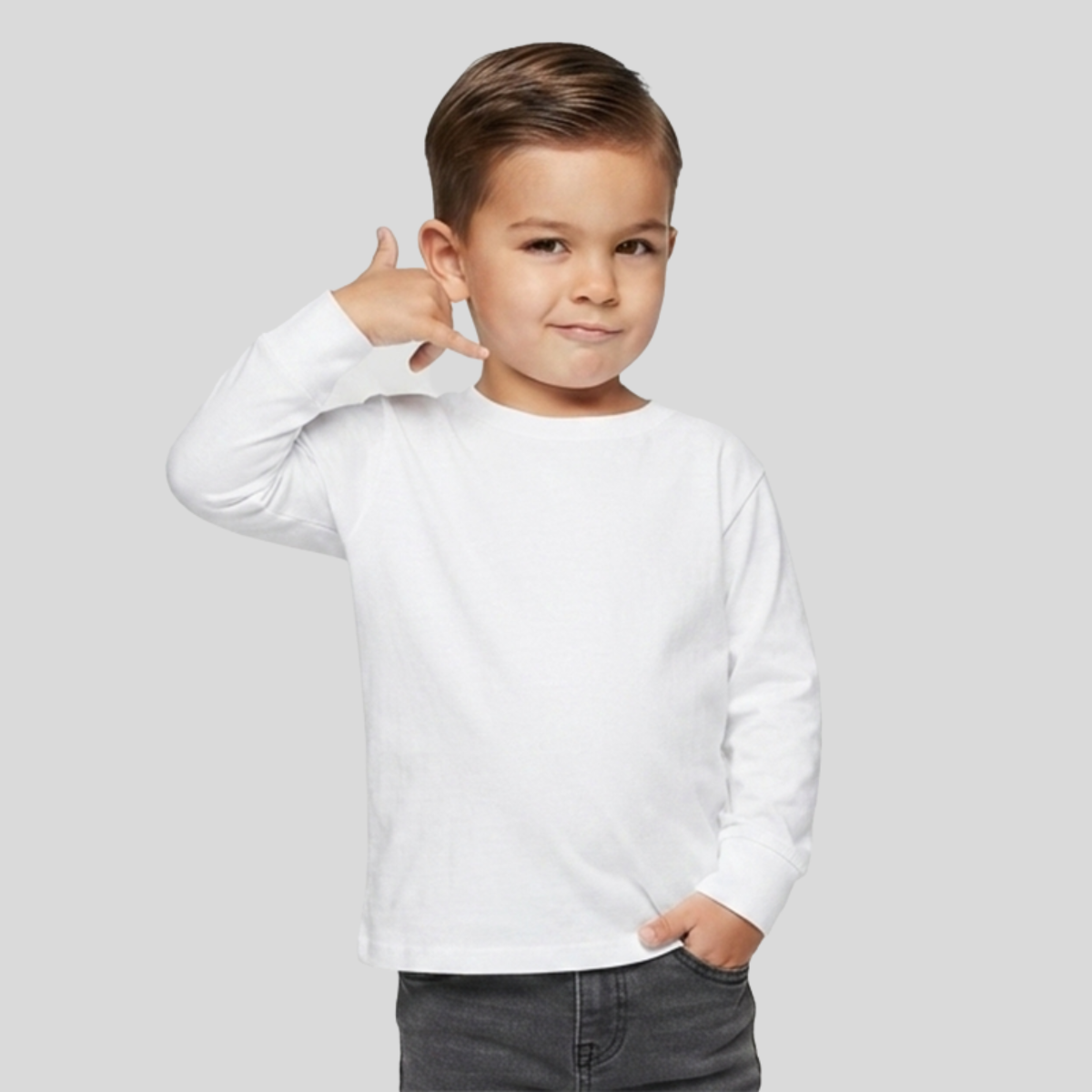 Toddler Long Sleeve Tee Front