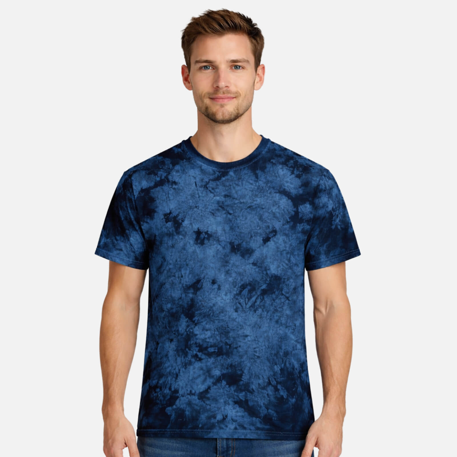Tie-Dye Tee, Crystal Front