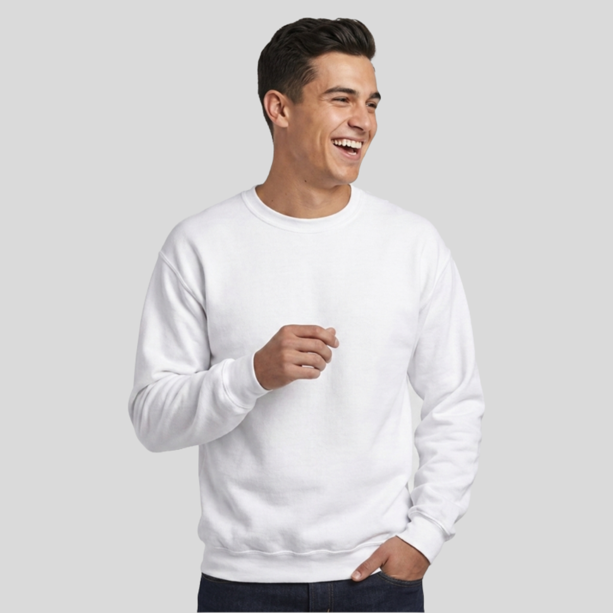 Unisex NuBlend® Crewneck Sweatshirt Front