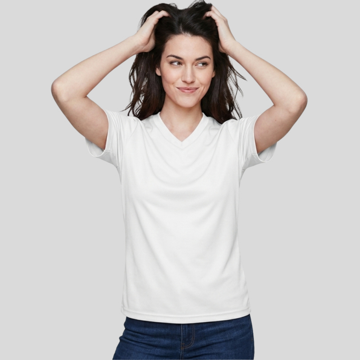 Women's Performance V-Neck T-Shirt Front