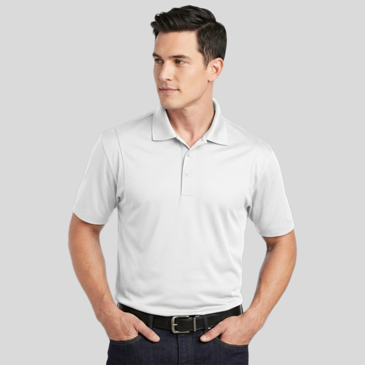 Men's Sport Polo Shirt Front