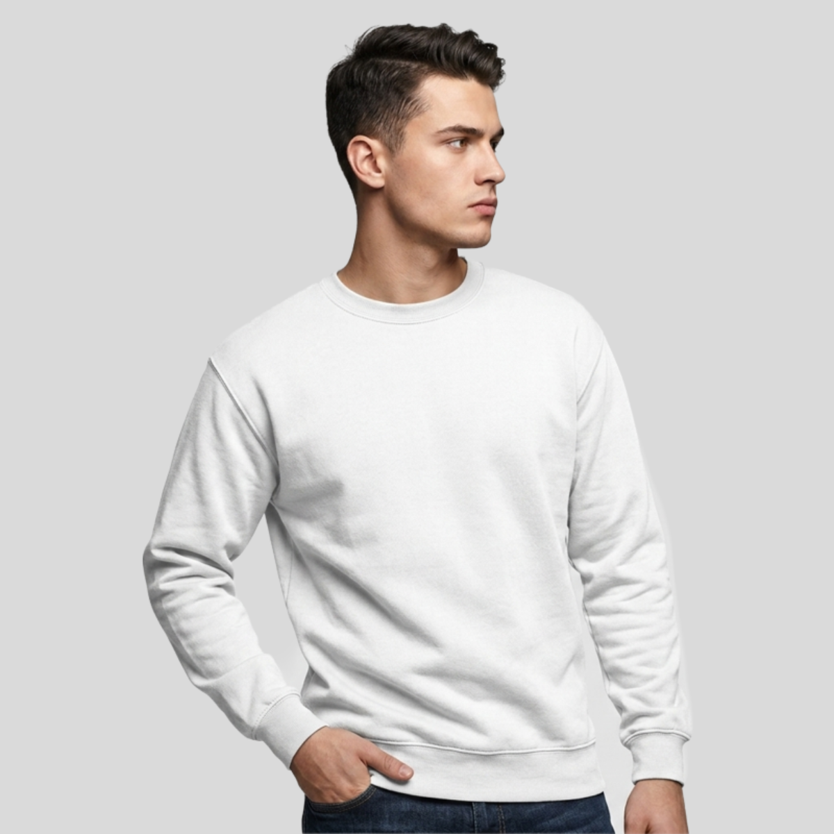 Unisex Garment-Dyed Sweatshirt Front