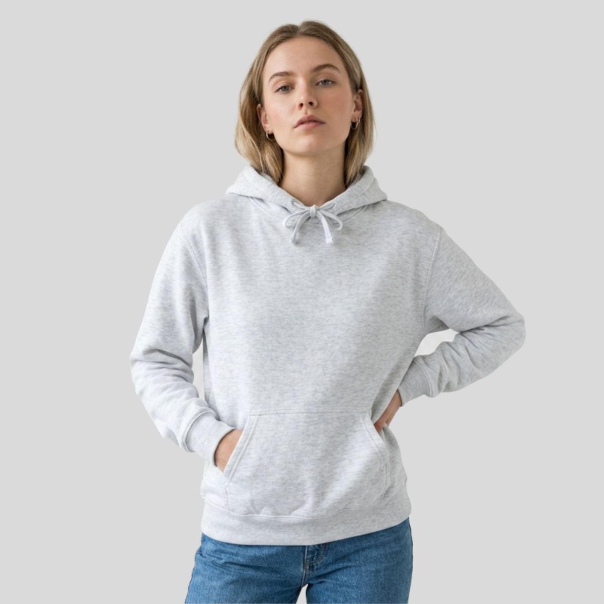Unisex Garment-Dyed Hoodie Front