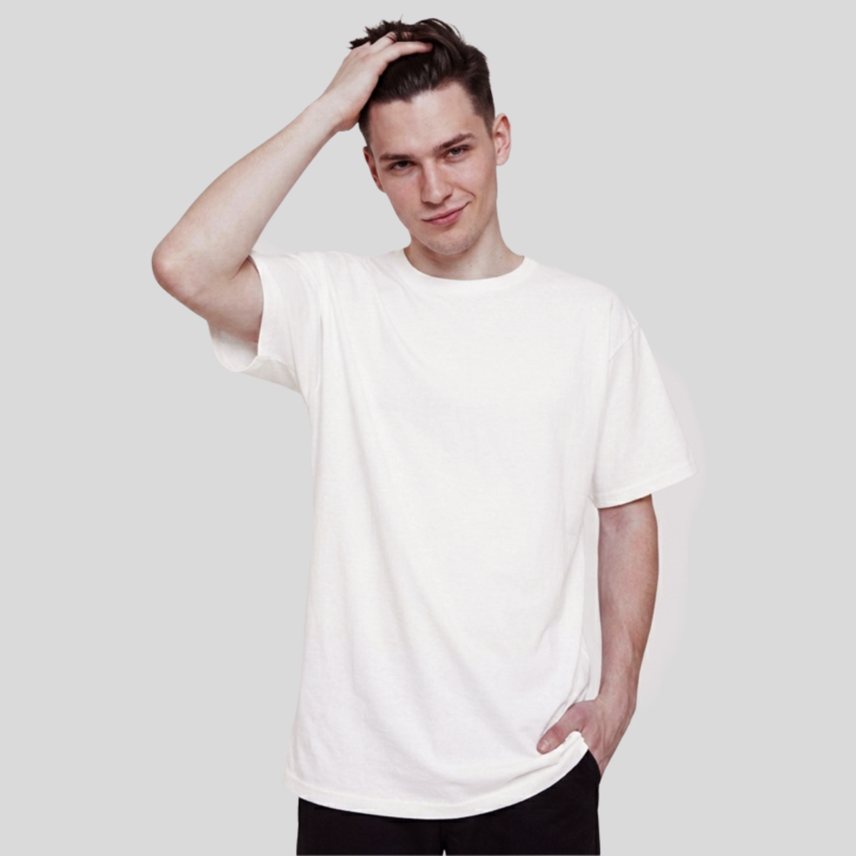 Unisex Long Body Urban Tee Front