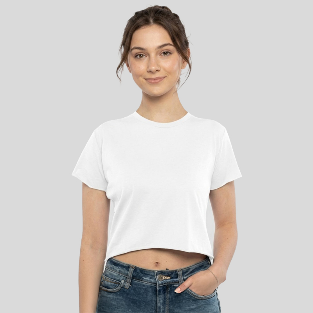 Women's Festival Crop Top Front