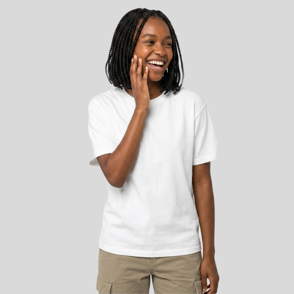 Unisex Oversized Boxy Tee Front