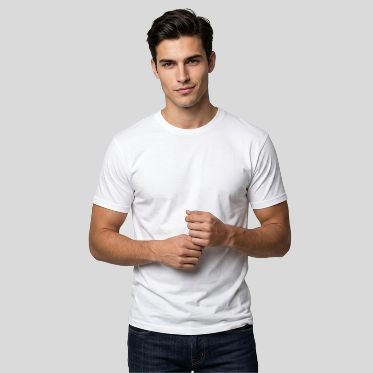 Unisex Midweight T-shirt, Made in US Front