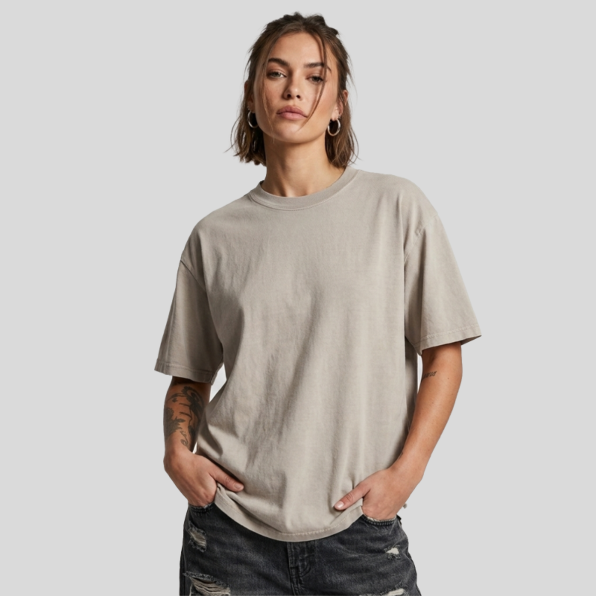 Unisex Heavy Faded Tee Front