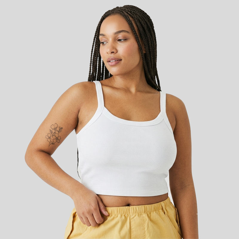 Women's Spaghetti Strap Tank Top Front