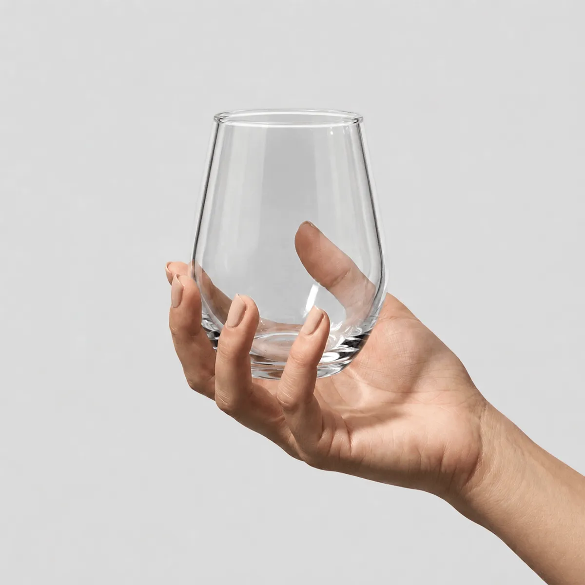 Stemless Wine Glass, 11.75oz Front
